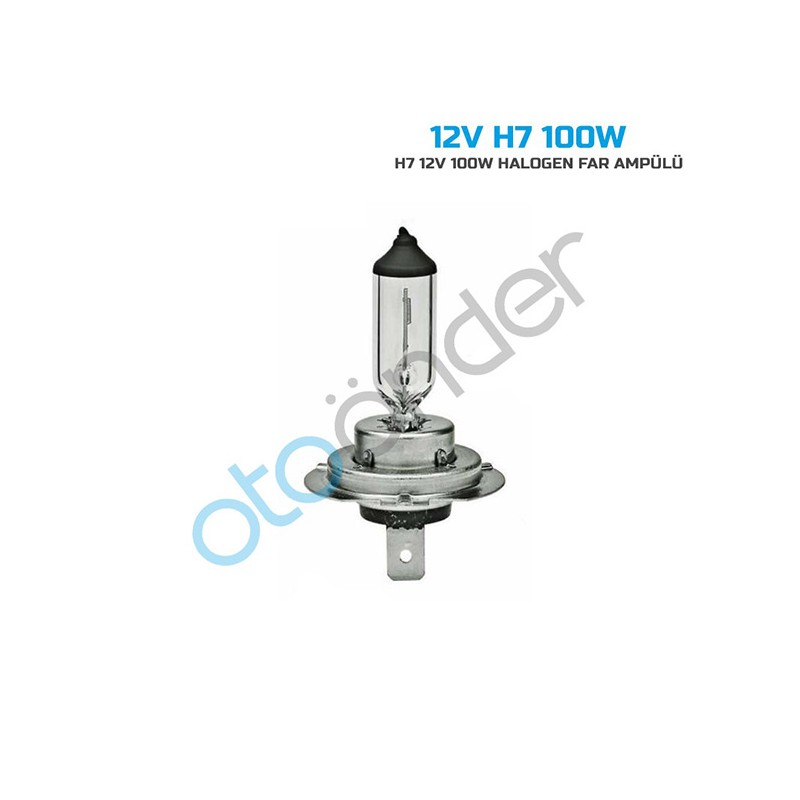 AMPÜL FAR HALOGEN 12V H7 100W SENTİNEL 12V-H7-100W SENTİNEL