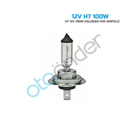 AMPÜL FAR HALOGEN 12V H7 100W SENTİNEL 12V-H7-100W SENTİNEL