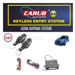 AÇMA KAPAMA SİN. ÇIKIŞLI BAGAJ AÇMA FOLLOW ME 24V SİYAH OVAL 4602116 C