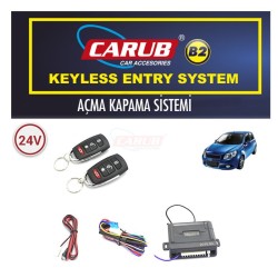 AÇMA KAPAMA SİN. ÇIKIŞLI BAGAJ AÇMA FOLLOW ME 24V KROM 4602119 CARUB