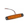 LED LAMBA PARMAK 6 LED İNCE SARI 12-24V FT 322S FT-322S FT AUTO
