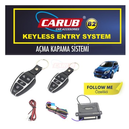 AÇMA KAPAMA SİN. ÇIKIŞLI BAGAJ AÇMA FOLLOW ME KROM 4602428 CARUB