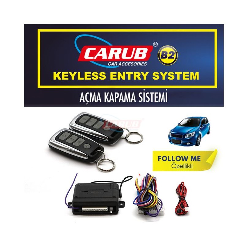 AÇMA KAPAMA SİN. ÇIKIŞLI BAGAJ AÇMA FOLLOW ME KROM 4602426 CARUB