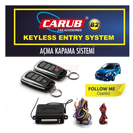 AÇMA KAPAMA SİN. ÇIKIŞLI BAGAJ AÇMA FOLLOW ME KROM 4602426 CARUB
