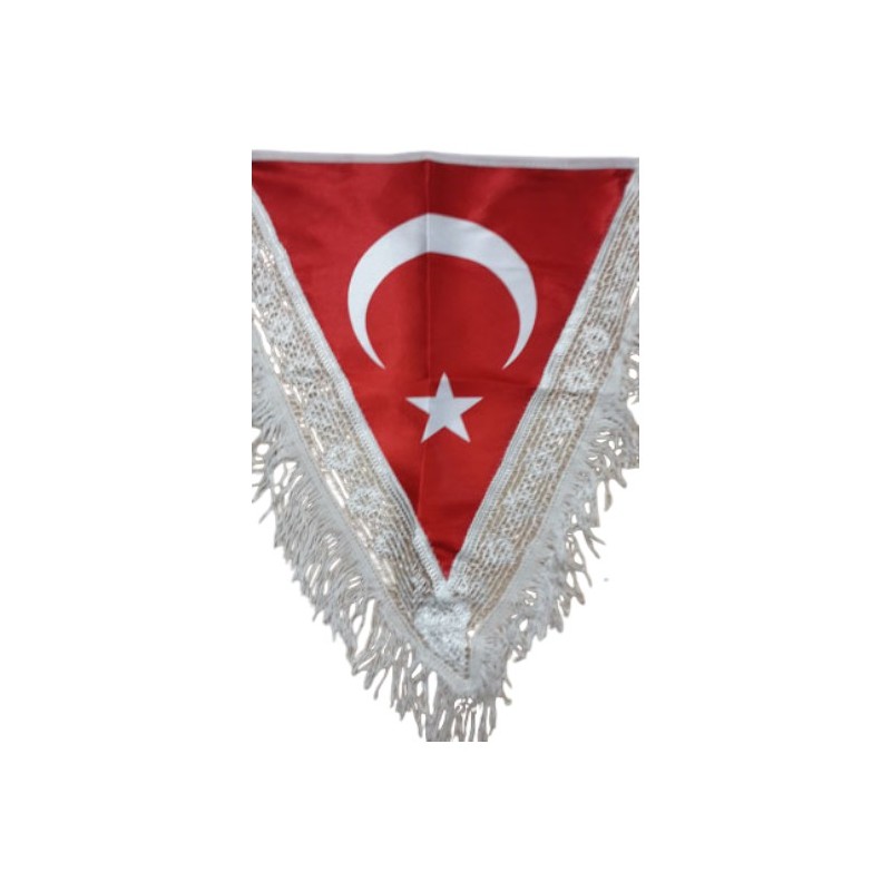 ÜÇGEN BAYRAK TÜRK BAYRAK ORTA 20X30 ÜB TBO UB-TBO YERLİ