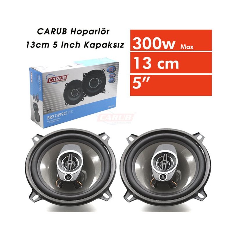 OTO HOPARLÖR YUVARLAK 13CM KAPAKLI 2749921 CARUB