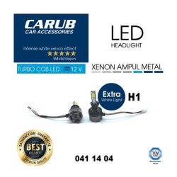 XENON LED TURBO C.O.B FANLI CARUB H1 0411404 CARUB