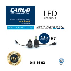 XENON LED TURBO C.O.B FANLI CARUB H7 0411402 CARUB