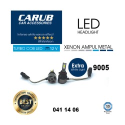 XENON LED TURBO C.O.B FANLI CARUB 9005 0411406 CARUB