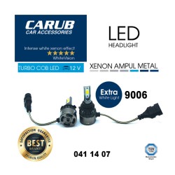 XENON LED TURBO C.O.B FANLI CARUB 9006 0411407 CARUB