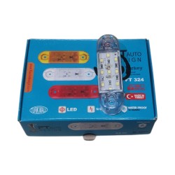 LEDLİ LAMBA TOMBUL PARMAK ÇAMURLUK İÇİ - ARAÇ ALTI 9 LED BEYAZ 85X25MM
