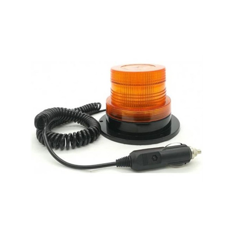 TEPE ÇAKAR LAMBA KÜÇÜK ÇİFT FİŞLİ MIKNATISLI SÜPER LED SARI 12 24V TAS