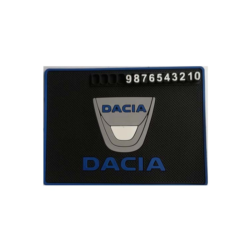 KAYDIRMAZ PED TORPİDO ÜSTÜ SİLİKONLU NUMARATÖRLÜ DACIA PED06 YERLİ