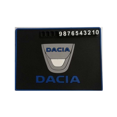 KAYDIRMAZ PED TORPİDO ÜSTÜ SİLİKONLU NUMARATÖRLÜ DACIA PED06 YERLİ