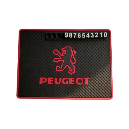 KAYDIRMAZ PED TORPİDO ÜSTÜ SİLİKONLU NUMARATÖRLÜ PEUGEOT PED08 YERLİ