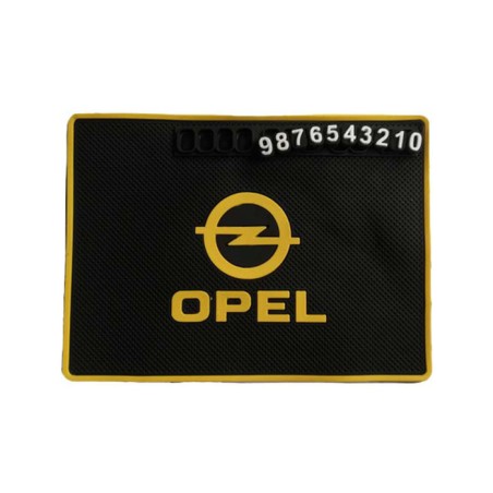 KAYDIRMAZ PED TORPİDO ÜSTÜ SİLİKONLU NUMARATÖRLÜ OPEL PED15 YERLİ