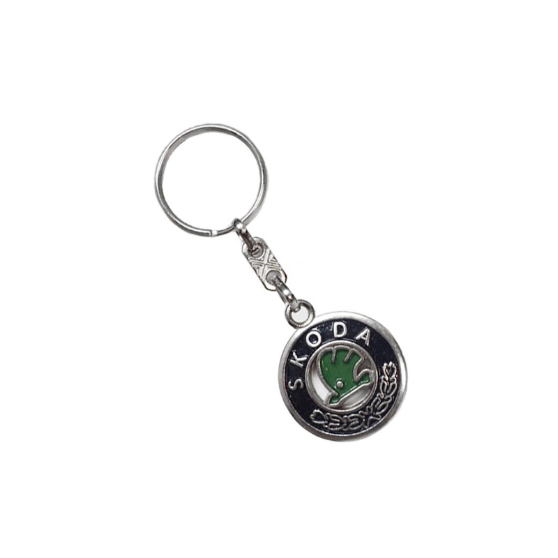 ANAHTARLIK METAL ARABA LOGO SKODA MANH-14 YERLİ