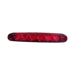 LED LAMBA PARMAK 6 LED MERCEKLİ ŞEFFAF KIRMIZI 12V 100X15MM FT 328B FT