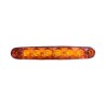 LED LAMBA PARMAK 6 LED MERCEKLİ ŞEFFAF SARI 12V 100X15MM FT 328B FT-32