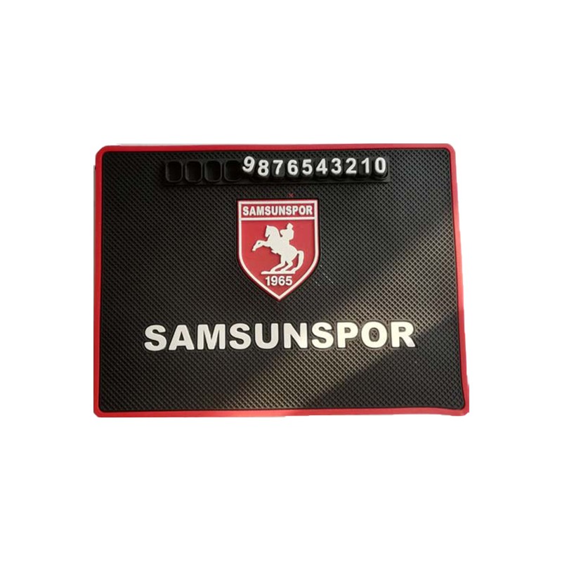 KAYDIRMAZ PED TORPİDO ÜSTÜ SİLİKONLU NUMARATÖRLÜ SAMSUNSPOR PEDSS YERL