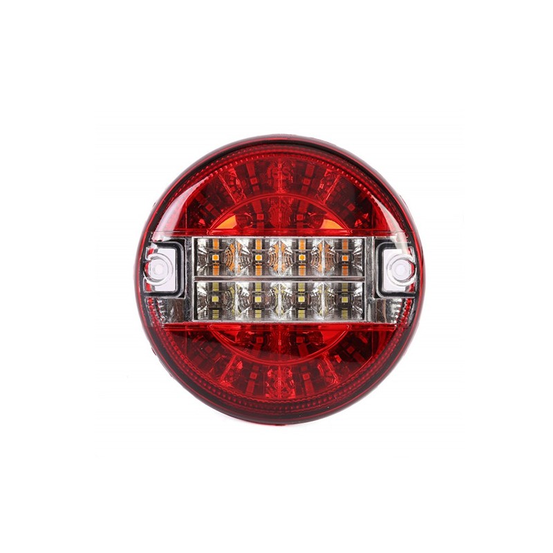 STOP LAMBASI LEDLİ HAMBURGER 4 FONFSİYONLU ÇAP 140MM K-45MM 12V TAS001