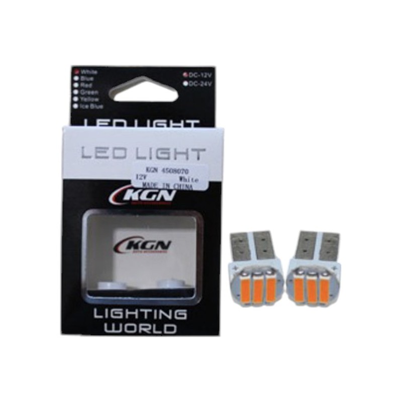 AMPÜL DİPSİZ LED 12V 3 LED COB TURUNCU KGN 4508063 4508069 KGN
