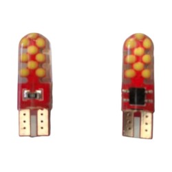 AMPÜL DİPSİZ LED 12V 16 LED SMD SİLİKONLU BEYAZ 4508085 KGN