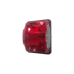 PLAKA LAMBASI KAMYON-TIR NEON TİP MAXI KIRMIZI 12-24V 125X135MM TAS 10