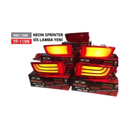 TAMPON REFLEKTÖRÜ NEON IŞIKLI ARKA SİS CRAFTER / SPRİNTER YÜCE YP 119N