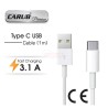 ŞARJ CİHAZI KABLOSU USB-TYPE C 1MT CARUB 5901856 CARUB