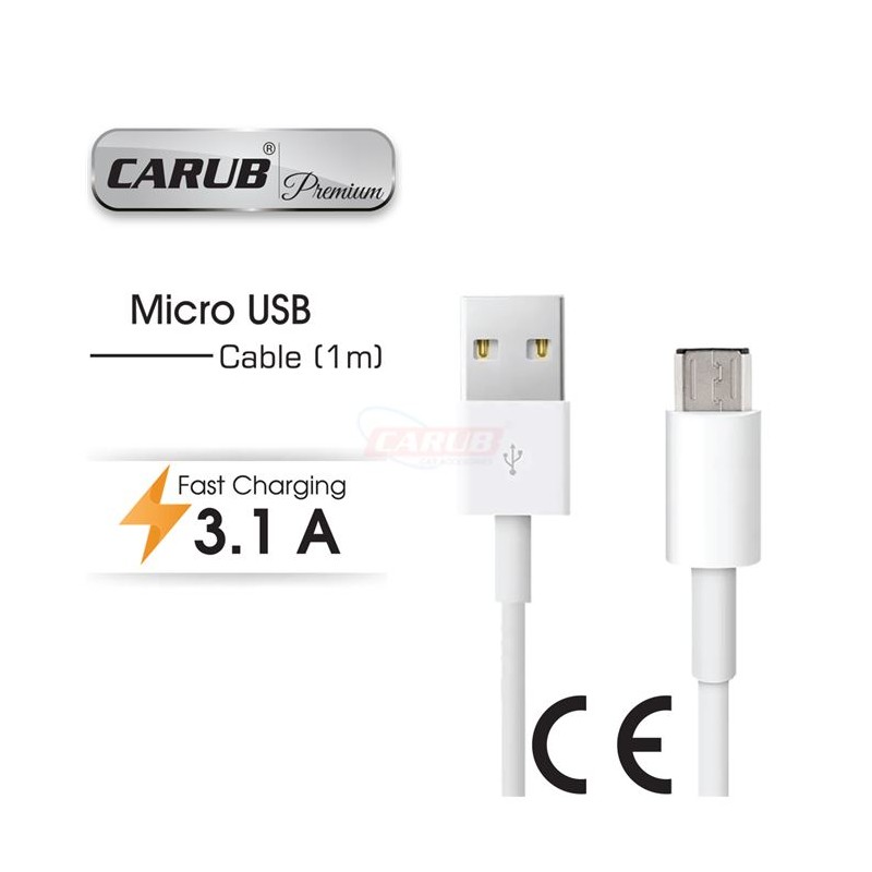ŞARJ CİHAZI KABLOSU USB-SAMSUNG 1MT CARUB 5901854 CARUB