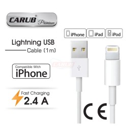 ŞARJ CİHAZI KABLOSU USB-İPHONE 1MT CARUB 5901855 CARUB