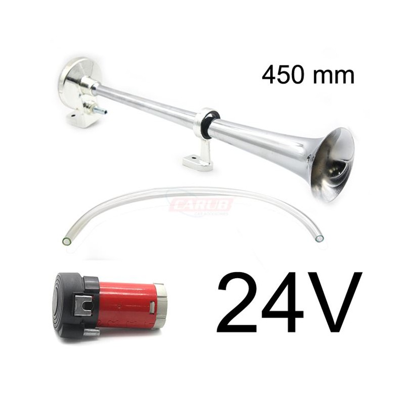KORNA HAVA MOTORLU MARİNE TEK BORU KROM 24V 2751519 CARUB