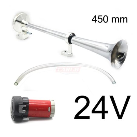 KORNA HAVA MOTORLU MARİNE TEK BORU KROM 24V 2751519 CARUB