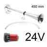 KORNA HAVA MOTORLU MARİNE TEK BORU KROM 24V 2751519 CARUB