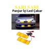 ÇAKAR LAMBA PANJUR İÇİ D.DÖRTGEN 96 LED 24V SARI-SARI 185X65 0805018 K