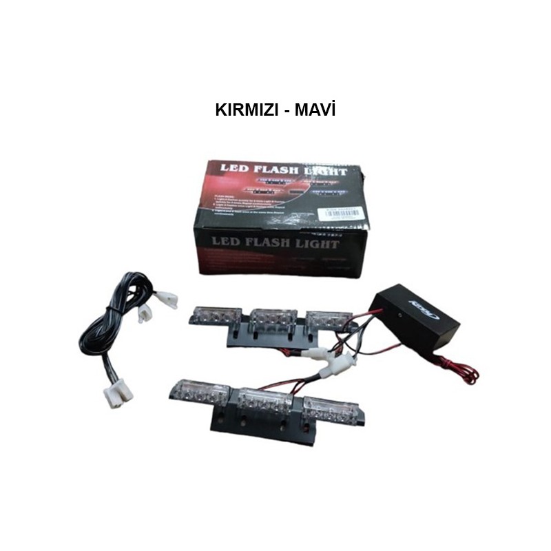 ÇAKAR LAMBA PANJUR İÇİ İNCE ÜÇLÜ 2 PRÇ KIRMIZI-MAVİ 805001 0805001 KGN