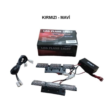 ÇAKAR LAMBA PANJUR İÇİ İNCE ÜÇLÜ 2 PRÇ KIRMIZI-MAVİ 805001 0805001 KGN