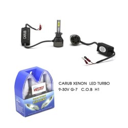 XENON LED YENİ NESİL C.O.B LED CARUB H1 FANLI 9-30V BEYAZ 0411272 CARU
