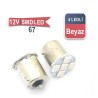 AMPÜL 67 LED 12V 5 LED SMD BEYAZ 0403012 KGN