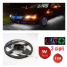 ELASTİK LED SİLİKONLU 5MT CARUB 3 ÇİPLİ 300 LED BEYAZ 4327530 CARUB
