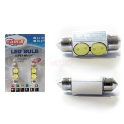 AMPÜL SOFİT LED 12V 2 LEDLİ LAZER METAL 0405121 CARUB