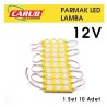 LED LAMBA MODÜL TİP 3 LEDLİ MERCEK CAMLI SOFT SARI 12V 0409938 CARUB