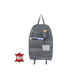 KOLTUK ARKASI ORGANİZER DERİ GRİ 5902214 CARUB