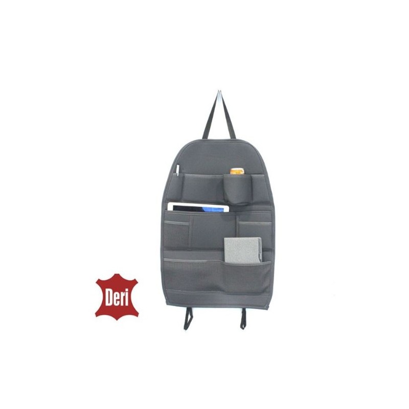 KOLTUK ARKASI ORGANİZER DERİ GRİ 5902214 CARUB