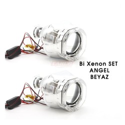Bİ XENON MERCEK FAR İÇİ ANGEL BEYAZ MONT. APARAT METAL 0412020 CARUB