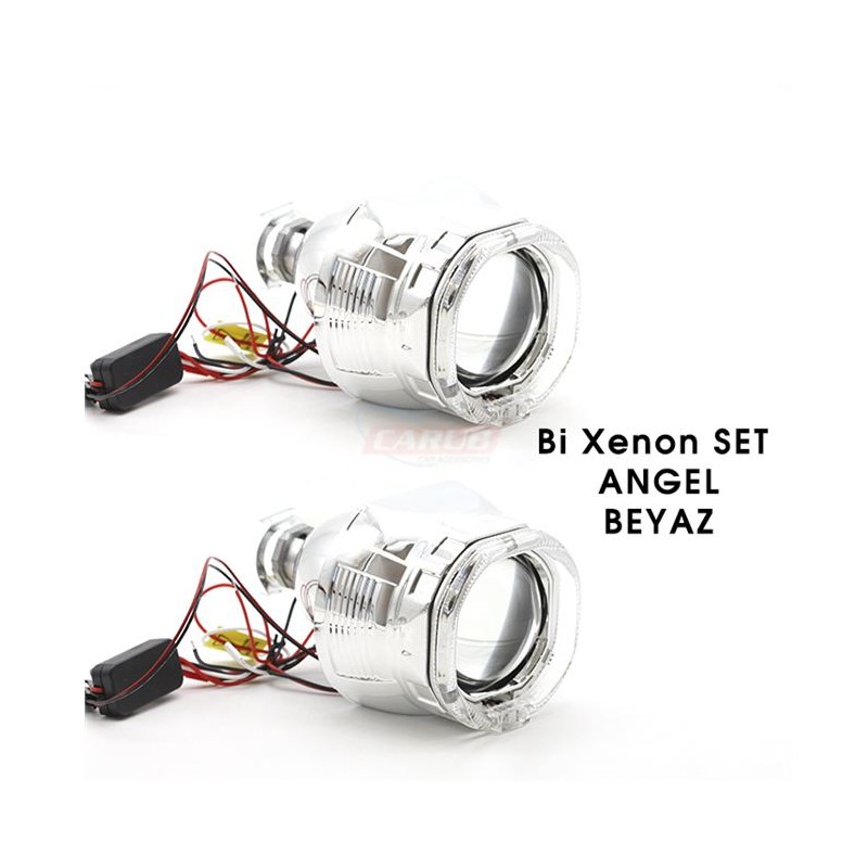 Bİ XENON MERCEK FAR İÇİ ANGEL BEYAZ MONT. APARAT METAL 0412020 CARUB
