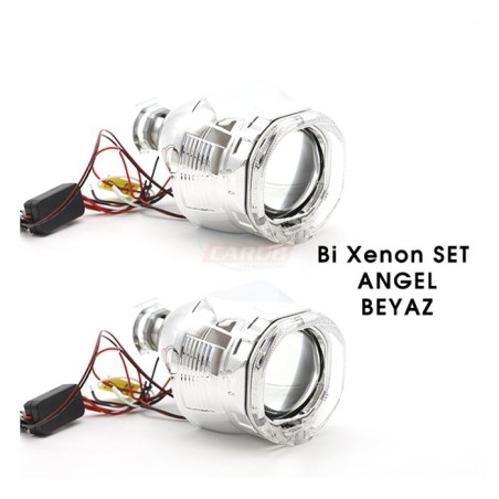 Bİ XENON MERCEK FAR İÇİ ANGEL BEYAZ MONT. APARAT METAL 0412020 CARUB
