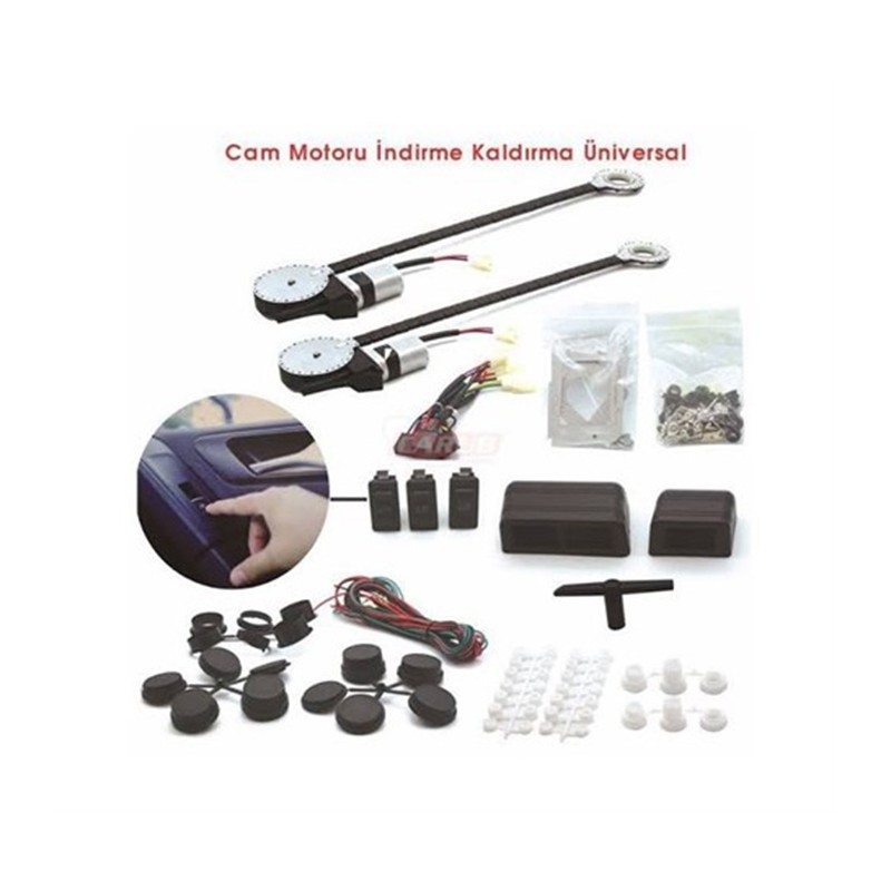 CAM KALDIRMA SETİ MOTORLU ÇOK APARATLI ÜNİVERSAL 001.038. 001-038 PMX
