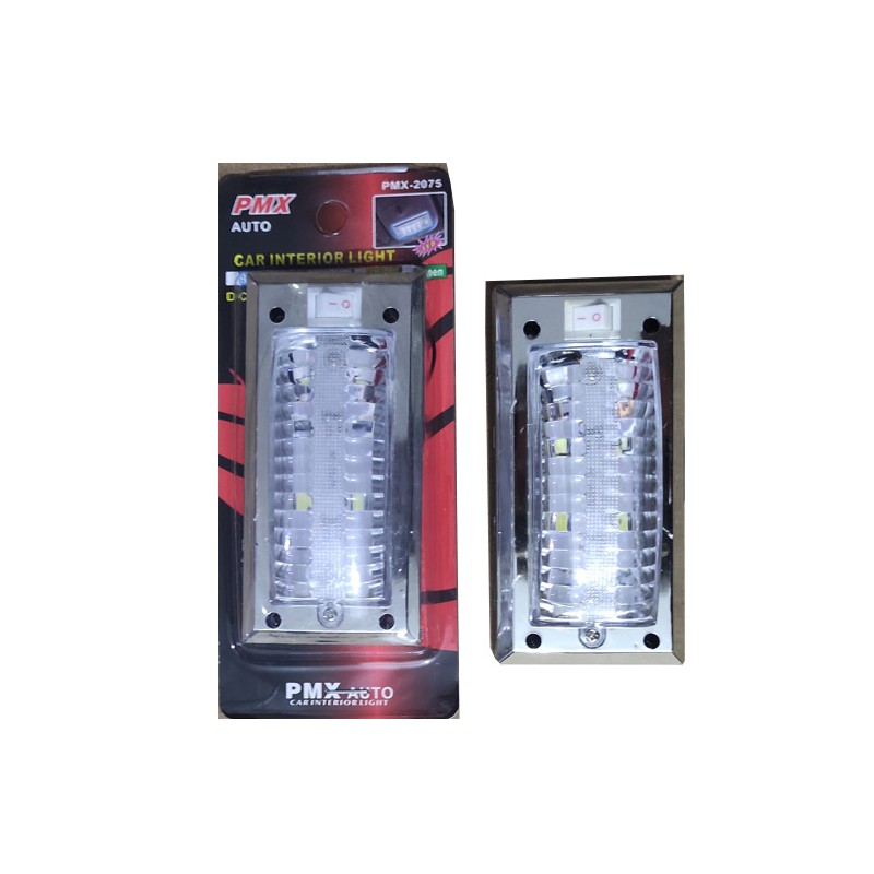 TAVAN LAMBASI ANAHTARLI DİKTÖRTGEN NİKELAJLI SMD LED MM AC 2075 AC-207